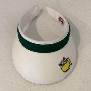 2005 Masters White and Green Golf Visor